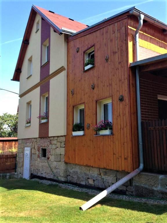 Ubytovani U Rybnicka Villa Arnoltice u Decina Buitenkant foto