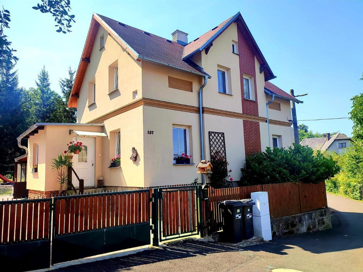 Ubytovani U Rybnicka Villa Arnoltice u Decina Buitenkant foto