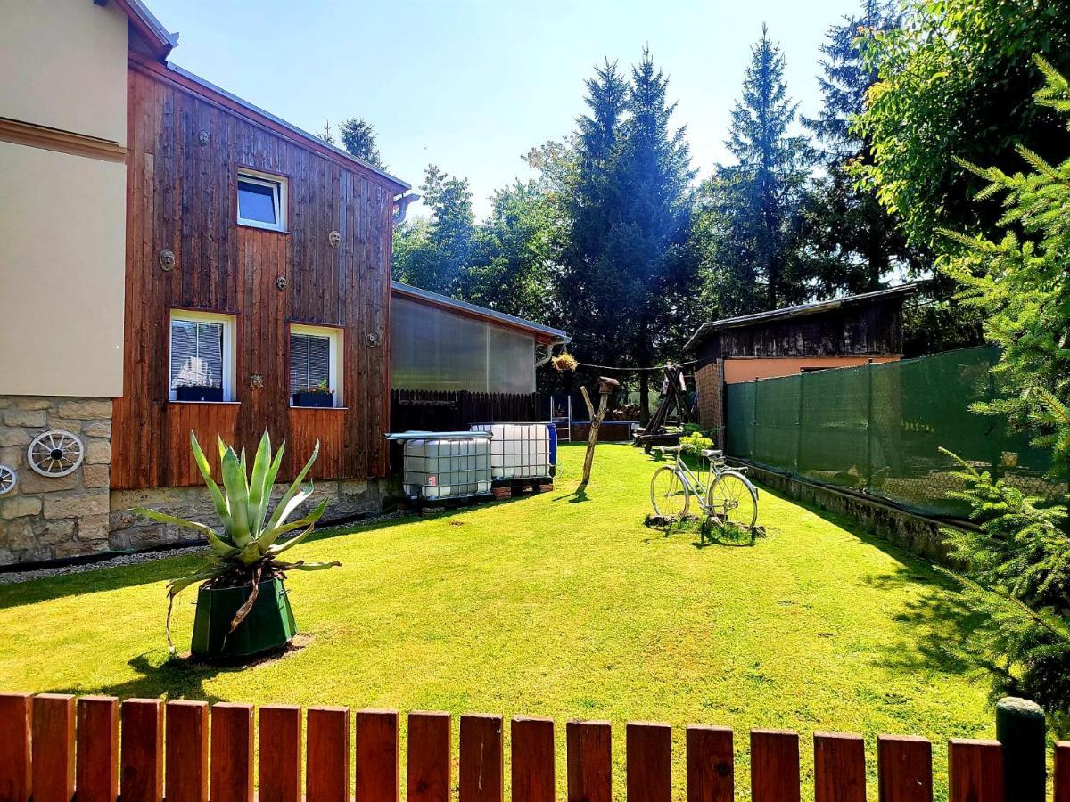 Ubytovani U Rybnicka Villa Arnoltice u Decina Buitenkant foto